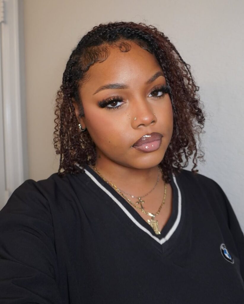Subtle Side Braids